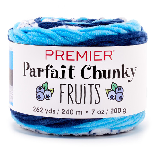 Premier Parfait Chunky Fruits Yarn-Blueberry - 5A002G5V-1GHMJ - 840166833179 Premier Parfait Chunky Fruits Yarn-Blueberry - 5A002G5V-1GHMJ - 840166833179