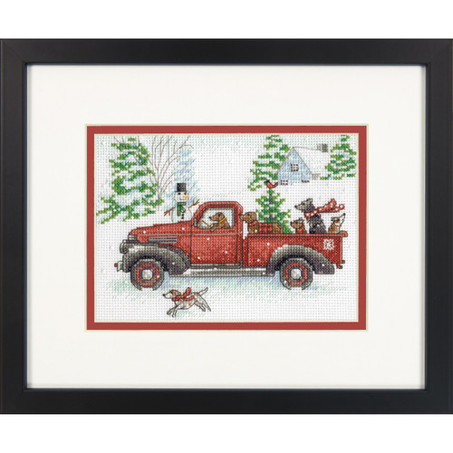 Dimensions Counted Cross Stitch Kit 7"X5"-Joy Ride (14 Count) - 5A002G96-1GHQG