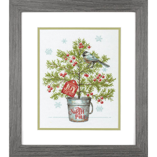 Dimensions Counted Cross Stitch Kit 8"X10"-Holiday Tree (16 Count) - 5A002G91-1GHQH Dimensions Counted Cross Stitch Kit 8"X10"-Holiday Tree (16 Count) - 5A002G91-1GHQH