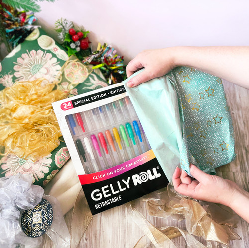 Sakura Gelly Roll Retractable Pen Gift Set-24 Pieces - 5A002FWT-1GHBL Sakura Gelly Roll Retractable Pen Gift Set-24 Pieces - 5A002FWT-1GHBL