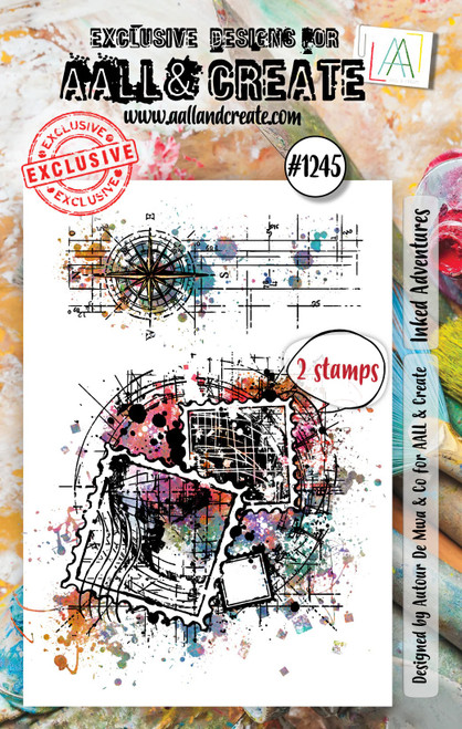AALL And Create A7 Photopolymer Clear Stamp Set-Inked Adventures - 5A002FK4-1GGYR - 5060979168038