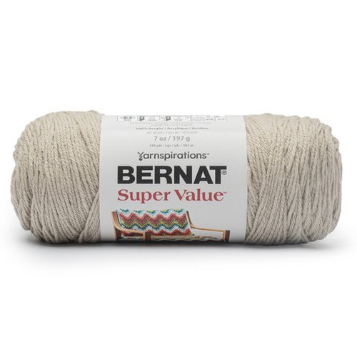 3 Pack - Bernat Super Value Solid Yarn-Sand Dune - 164053-1GHTS - 057355546585 3 Pack - Bernat Super Value Solid Yarn-Sand Dune - 164053-1GHTS - 057355546585