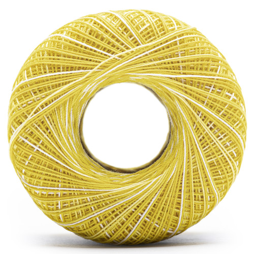 3 Pack - Aunt Lydia's Classic Crochet Thread Size 10-Super Glow Mimosa - 154-1GGN7