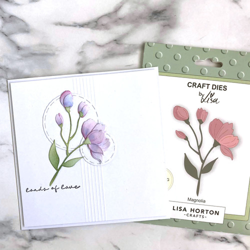 Lisa Horton Crafts Layering Dies-Magnolia - 5A002F17-1GGLB Lisa Horton Crafts Layering Dies-Magnolia - 5A002F17-1GGLB
