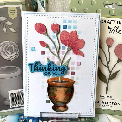 Lisa Horton Crafts Layering Dies-Magnolia - 5A002F17-1GGLB Lisa Horton Crafts Layering Dies-Magnolia - 5A002F17-1GGLB