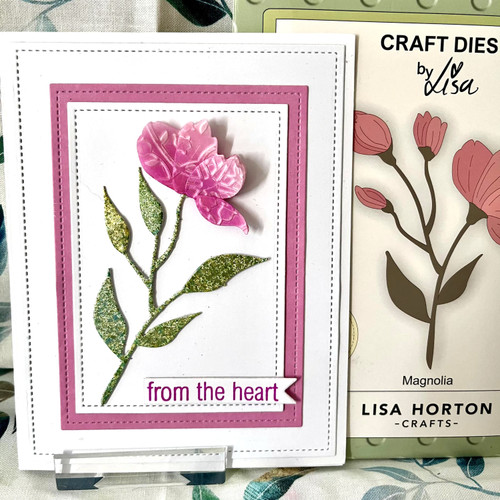 Lisa Horton Crafts Layering Dies-Magnolia - 5A002F17-1GGLB Lisa Horton Crafts Layering Dies-Magnolia - 5A002F17-1GGLB