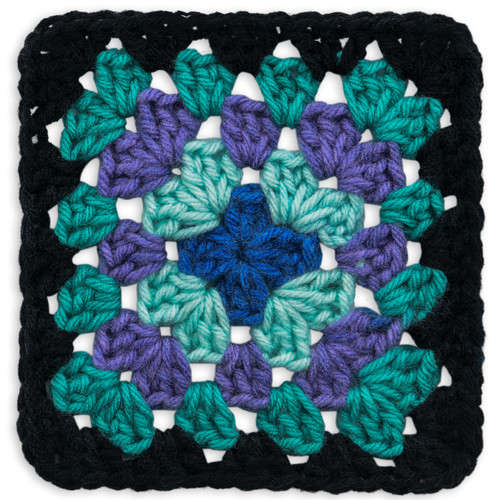 Red Heart All in One Granny Square-Totally Teal - E310GS-1GGN2 Red Heart All in One Granny Square-Totally Teal - E310GS-1GGN2