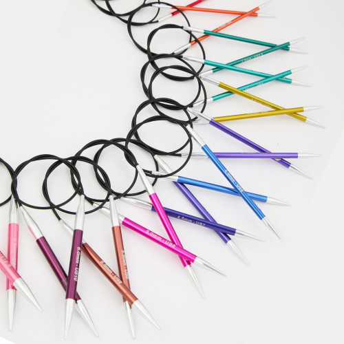 KnitPro-Zing Fixed Circular Needles 32"-Size 11/8mm 5A002FX2-1GHBM