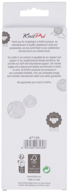 KnitPro-Zing Fixed Circular Needles 32"-Size 10.75/7mm - 5A002FX7-1GHC6 KnitPro-Zing Fixed Circular Needles 32"-Size 10.75/7mm - 5A002FX7-1GHC6