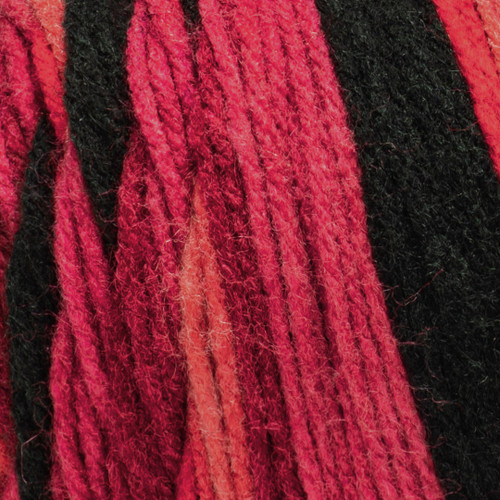 3 Pack - Red Heart All in One Granny Square-Ruby Red - E310GS-1GGMZ