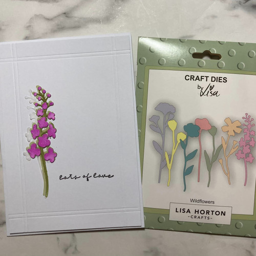 Lisa Horton Crafts Dies-Wildflowers - 5A002F32-1GGFY