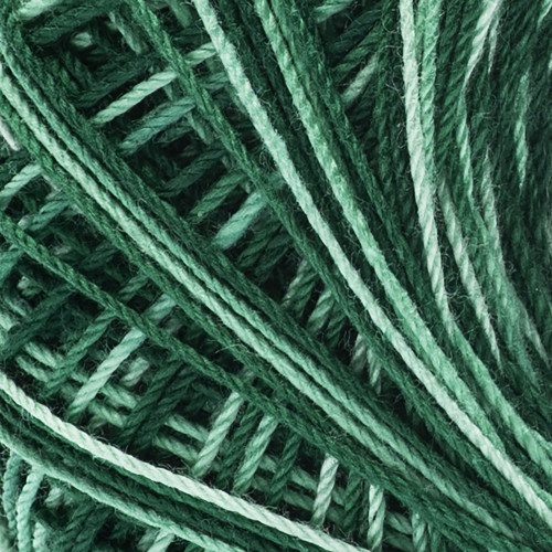 3 Pack - Aunt Lydia's Classic Crochet Thread Size 10-Super Glow Spring Greens - 154-1GGMX