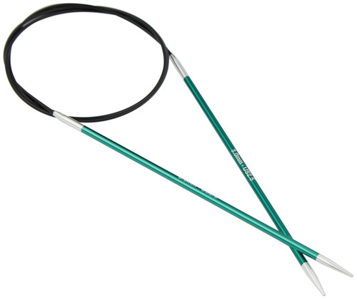 KnitPro-Zing Fixed Circular Needles 32"-Size 2.5/3mm - 5A002FXB-1GHBT KnitPro-Zing Fixed Circular Needles 32"-Size 2.5/3mm - 5A002FXB-1GHBT