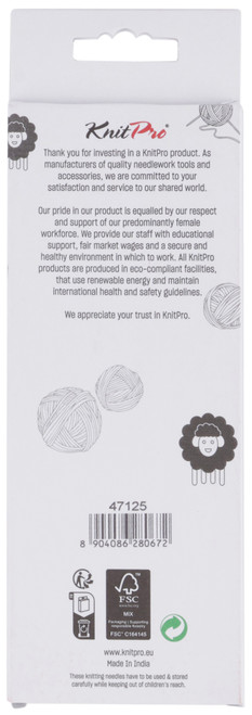 KnitPro-Zing Fixed Circular Needles 32"-Size 2.5/3mm - 5A002FXB-1GHBT KnitPro-Zing Fixed Circular Needles 32"-Size 2.5/3mm - 5A002FXB-1GHBT