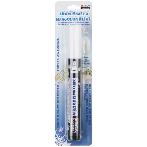 Uchida Snow Marker 3mm-White - 5A002GGD-1GHZM - 028617104225