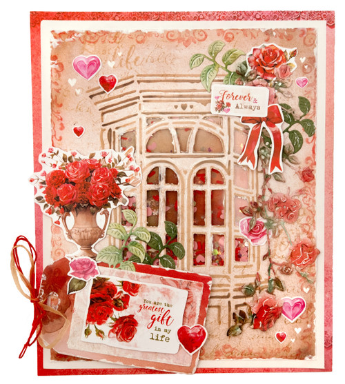 Studio Light Loved Of My Life Cutting Die-Nr. 951, Rose Tag - 5A002GS1-1GJB2