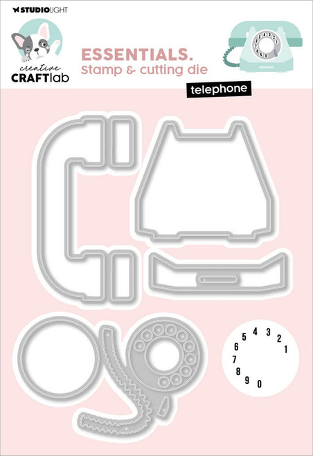 Studio Light Essentials Cutting Die-Nr. 90, Telephone - 5A002GQD-1GJBV - 8713943156322