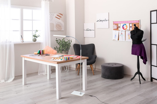 Daylight UnoPro Floor Lamp-White/Gray - 5A002GLC-1GJ40 Daylight UnoPro Floor Lamp-White/Gray - 5A002GLC-1GJ40