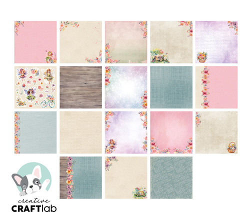 Studio Light Essentials Paper Pad 8"X8" 36/Pkg-Nr. 261, Felicia - 5A002GPG-1GJCF