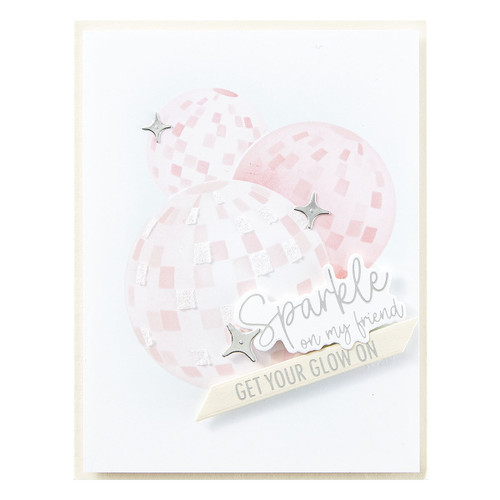 Spellbinders Layered Stencils By Carissa Wiley-Disco Impressions, Shine Bright 5A002GD7-1GHXS