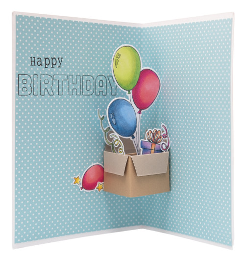 Studio Light Essentials Cutting Die-Nr. 927, Balloon Box Pop-Up - 5A002GQF-1GJ9J Studio Light Essentials Cutting Die-Nr. 927, Balloon Box Pop-Up - 5A002GQF-1GJ9J