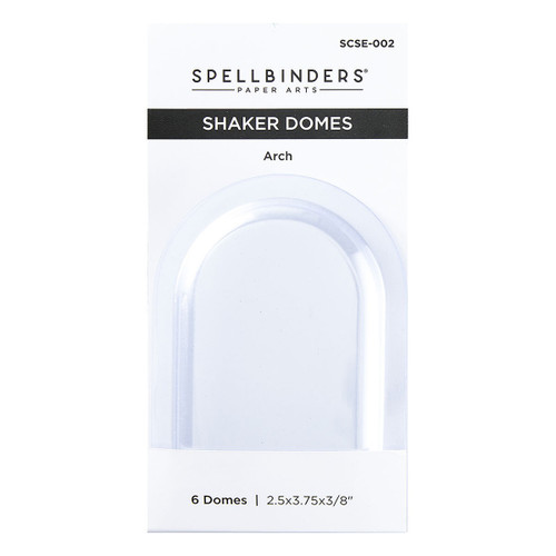 3 Pack - Spellbinders Shaker Dome 6/Pkg-Arch - 5A002GD8-1GHXL - 810146546191 3 Pack - Spellbinders Shaker Dome 6/Pkg-Arch - 5A002GD8-1GHXL - 810146546191