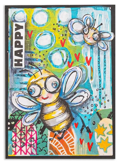 Art By Marlene Signature Collection Stamp-Nr. 749, Flying Friends - 5A002GQL-1GJ8C