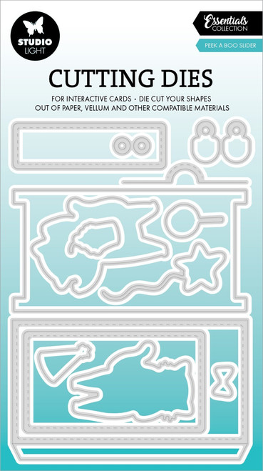 Studio Light Essentials Cutting Die-Nr. 929, Peek A Boo Slider - 5A002GRZ-1GJ8G - 8713943155806 Studio Light Essentials Cutting Die-Nr. 929, Peek A Boo Slider - 5A002GRZ-1GJ8G - 8713943155806