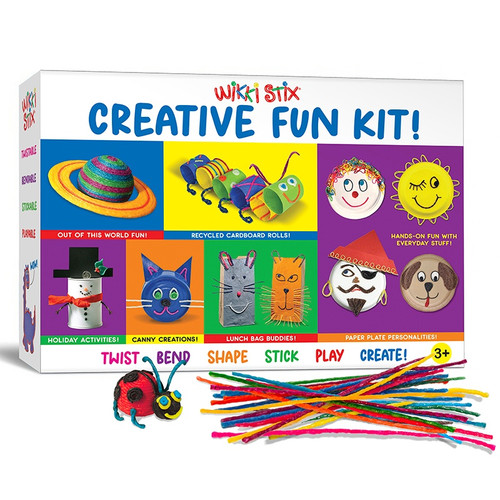 Wikki Stix Creative Fun Kit-480 Pieces In Assorted Colors - 5A002GB5-1GHTN - 732204009168