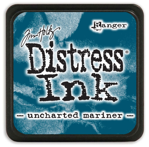3 Pack - Tim Holtz Distress Mini Ink Pad-Uncharted Mariner - DMINI-1GHQ8 - 789541081982