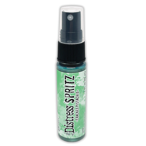 Tim Holtz Distress Spritz 1oz Bottle-Cracked Pistachio - 5A002704-1GH8R - 789541086260 Tim Holtz Distress Spritz 1oz Bottle-Cracked Pistachio - 5A002704-1GH8R - 789541086260