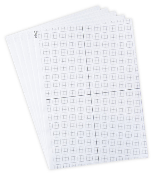 Sizzix Registration Press Sticky Sheets-5/Pkg - 5A002BLD-1GF73 - 630454290810
