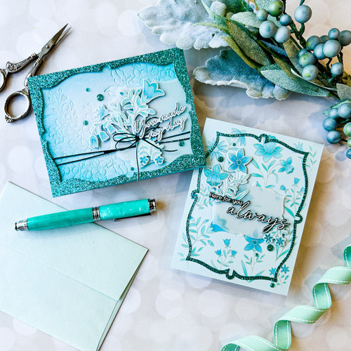 Pinkfresh Studio Stencils 4.25"X5.5" 3/Pkg-Print Shop: Modern Botanicals - 5A002CWS-1GGBT