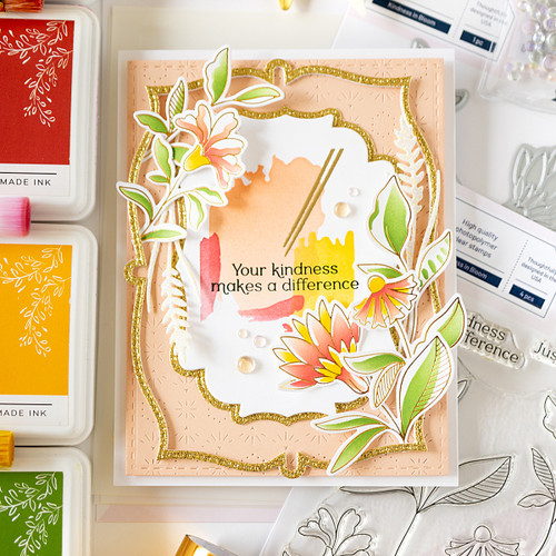 Pinkfresh Studio Stencils 4.25"X5.5" 6/Pkg-Framed Art - 5A002CVF-1GGCH
