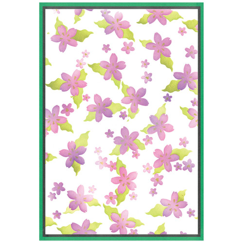Sizzix A5 Cosmopolitan Stencil By Stacey Park 2/Pkg-Petals Adornment - 5A00282H-1GB4H