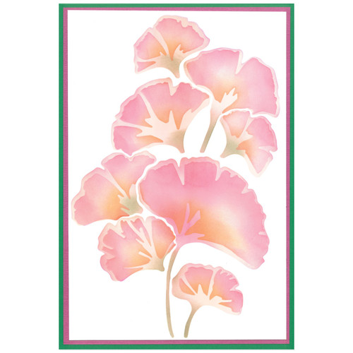 Sizzix A5 Cosmopolitan Stencil By Stacey Park 2/Pkg-Inspire Adornment - 5A00282F-1GB4M