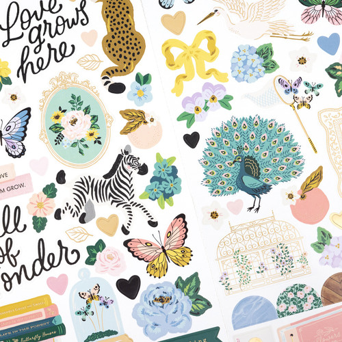 3 Pack - Maggie Holmes Woodland Grove Cardstock Stickers-6"X12" - MH021897 3 Pack - Maggie Holmes Woodland Grove Cardstock Stickers-6"X12" - MH021897