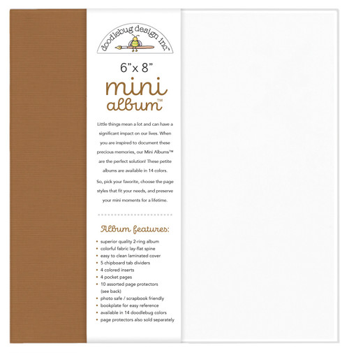 Doodlebug Mini Album 6"X8"-Bon Bon - 5A002C3Z-1GFMR - 842715084919