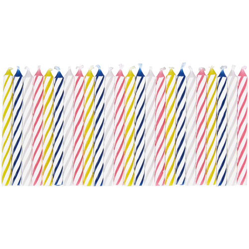12 Pack - Wilton Birthday Candles 24/Pkg-Assorted - 5A002HBT-1GJVD