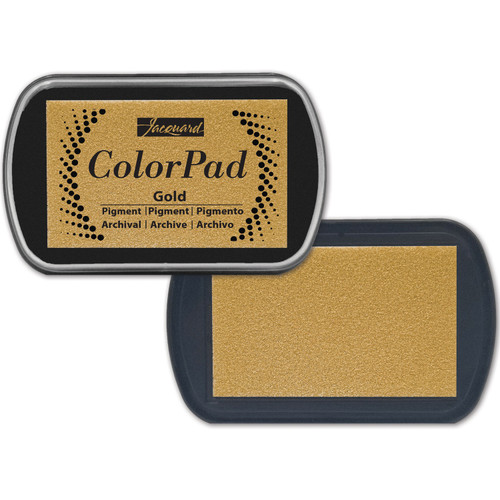 3 Pack - Jaquard Pigment Ink Metallic Color Pad-Gold - 5A002HFH-1GJZV