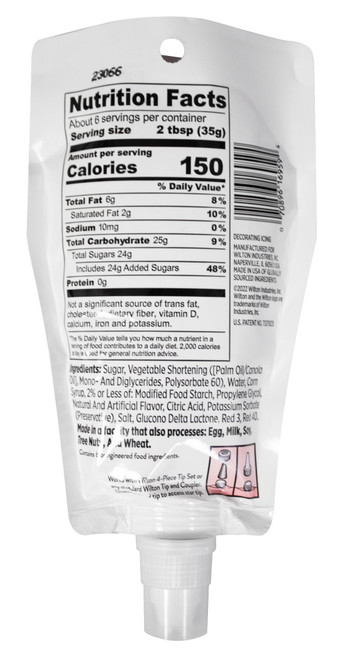 3 Pack - Wilton Icing Decorating Pouch With Tips 7oz-Strawberry - 5A002H9Q-1GJVM 3 Pack - Wilton Icing Decorating Pouch With Tips 7oz-Strawberry - 5A002H9Q-1GJVM
