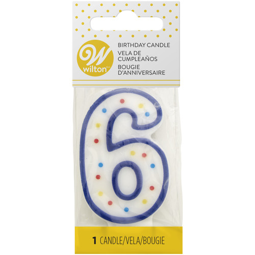 12 Pack - Wilton Number Birthday Candle 3"-6 - 5A002H9N-1GJV8 - 070896282620