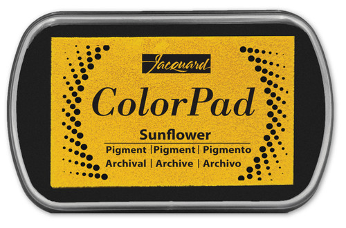 Jaquard Pigment Ink Color Pad-Sunflower - 5A002HFB-1GK01 - 805050000075 Jaquard Pigment Ink Color Pad-Sunflower - 5A002HFB-1GK01 - 805050000075