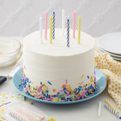 Wilton Birthday Candles 24/Pkg-Assorted 5A002HBT-1GJVD