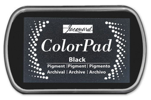 Jaquard Pigment Ink Color Pad-Black - 5A002HFB-1GJZ6 - 805050000006