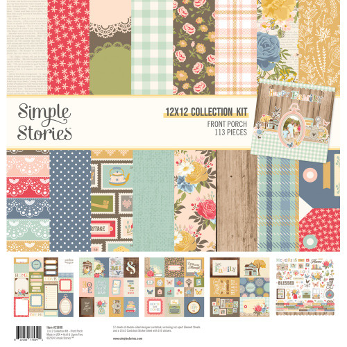 Simple Stories Collection Kit 12"X12"-Front Porch - 5A002GTZ-1GJG3 - 810150775341