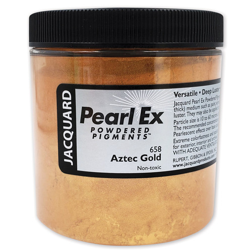 Jaquard Pearl Ex Powdered Pigments 4oz-#658 Aztec Gold - 5A002HFY-1GJZF - 743772030430