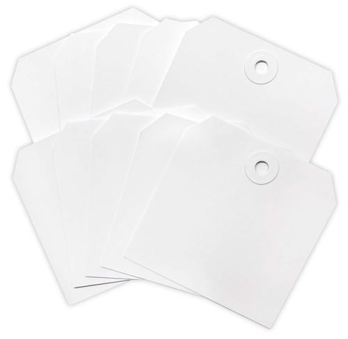 Dina Wakley MEdia Square Tags With Reinforced Holes-4" - 5A002GKN-1GJ37