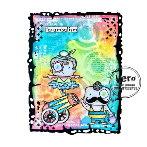 AALL And Create A7 Photopolymer Clear Stamp Set-Funambulism 5A002GJ8-1GJ18
