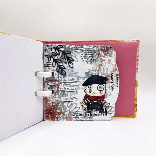 AALL And Create A7 Photopolymer Clear Stamp Set-Pierrot And Mime 5A002GJ9-1GJ11
